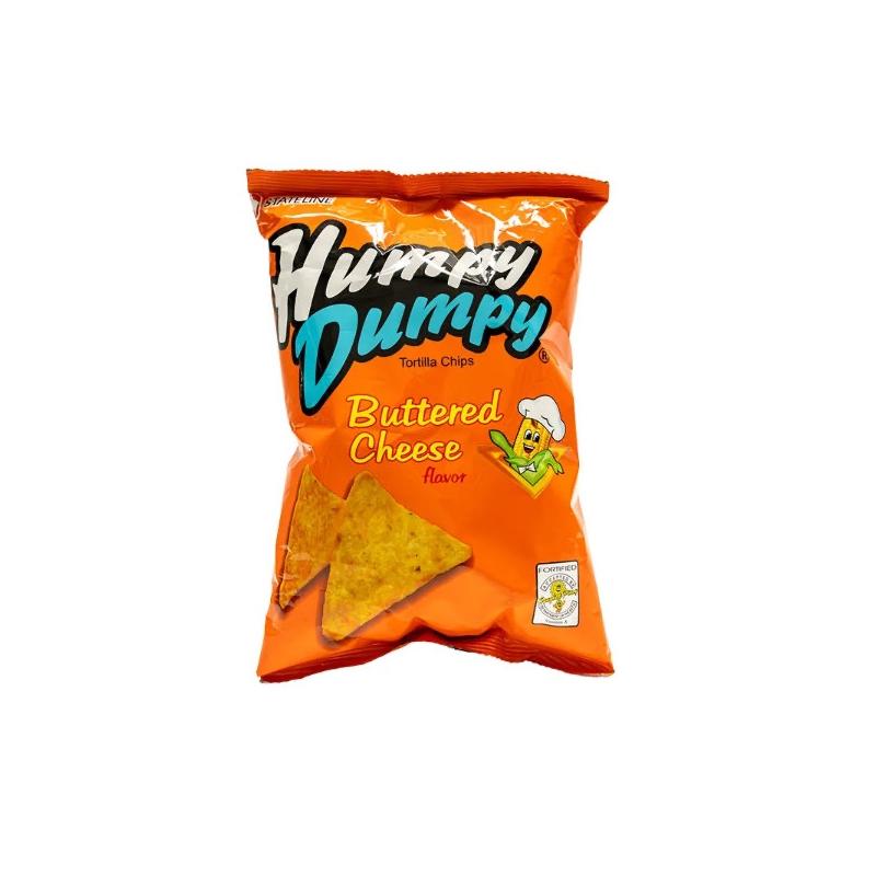 Humpy Dumpy Tortilla Chips - Buttered Cheese