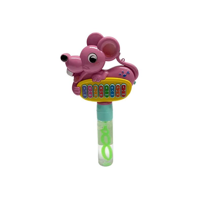 Mouse Piano With Bubble Wand
