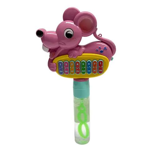 Mouse Piano With Bubble Wand