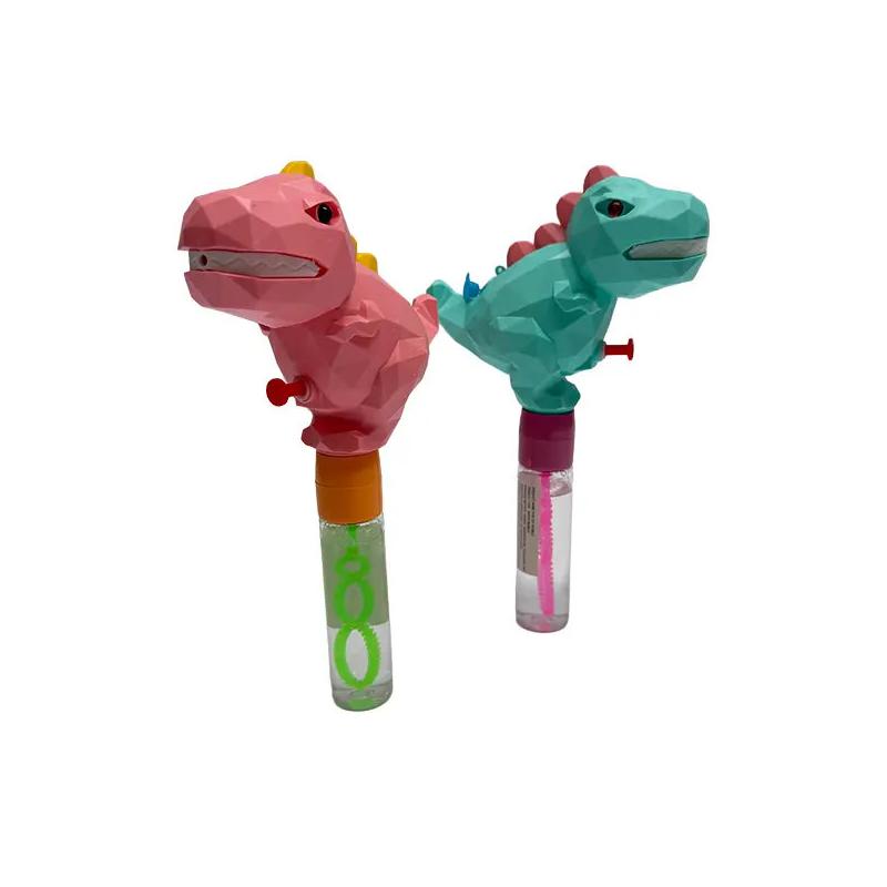 Dinosaur Water Pistol with Bubble Wand