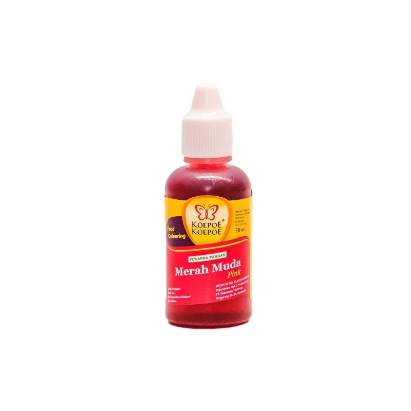 Koepoe Merah Muda Pink Colour 30ml