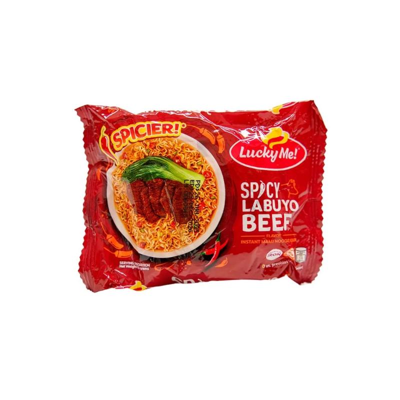Lucky Me Spicy Beef Labuyo 6pk