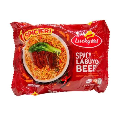 Lucky Me Spicy Beef Labuyo 6pk