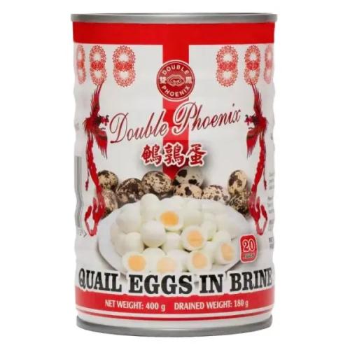 Double Phoenix Quail Eggs in Brine 400g
