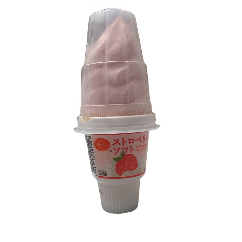 Orange Strawberry Soft Cream 180mL