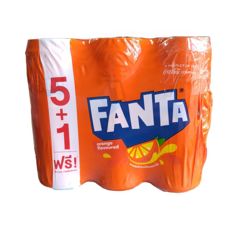 Fanta Orange 325mL (5+1 promo)