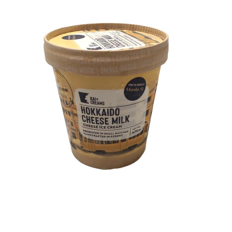 Kai and Creams Hokkaido Cheese Ice Cream 475ml