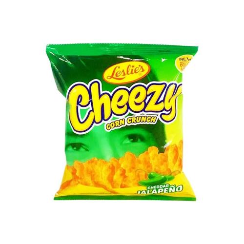 Leslie Cheezy Corn Crunch Jalapeno 70g