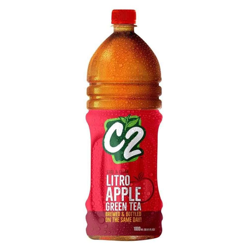 C2 Green Tea Apple 1L