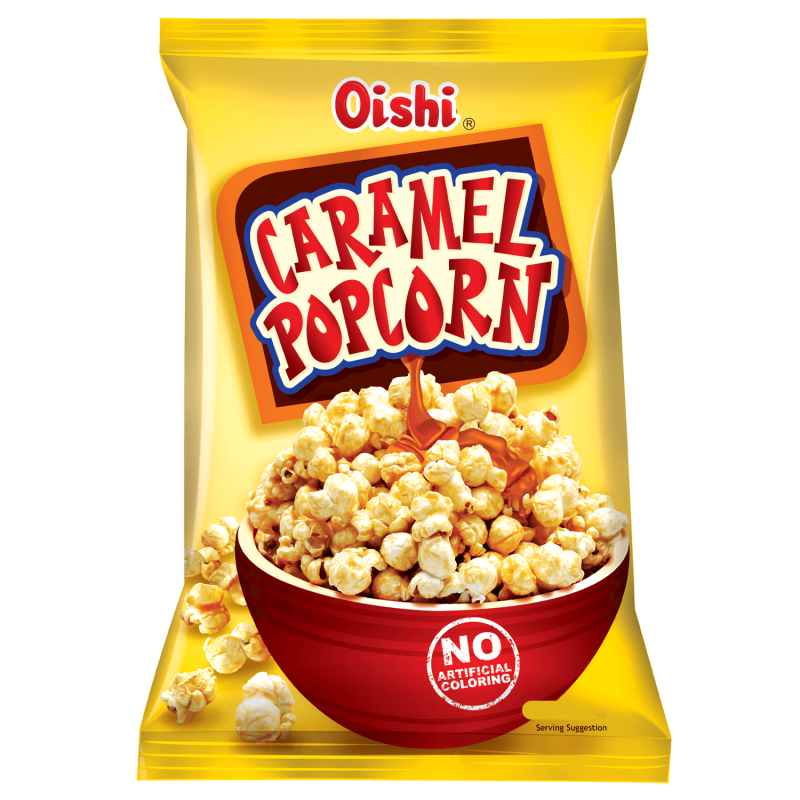 Oishi Caramel Popcorn 60g