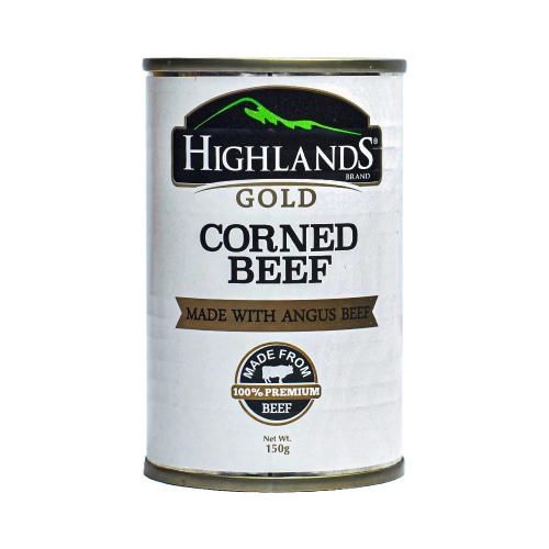 Highlands Corned Beef Angus 150g