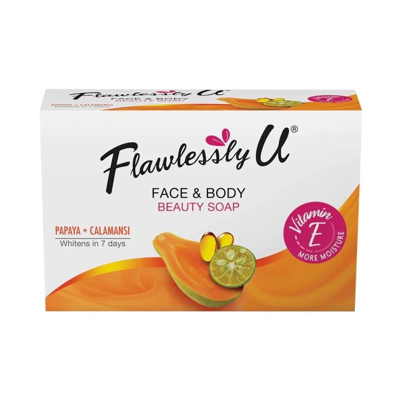 Flawlessly U Papaya-Calamansi Soap 125g