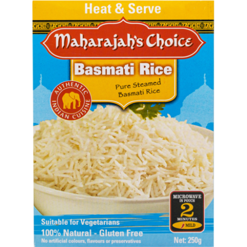 MC Steamed Basmati Rice 250g