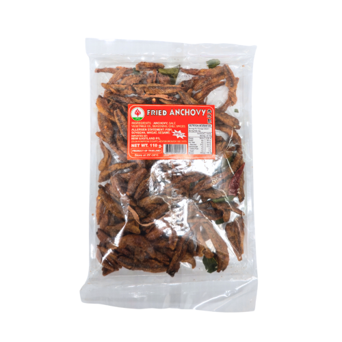 Lotus Fried Anchovy Spicy 110g