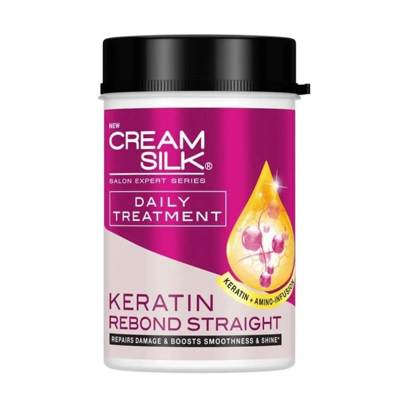 Cream Silk Keratin Rebond Straight 650ml