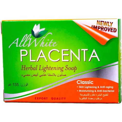 All White Placenta Herbal Soap 135g