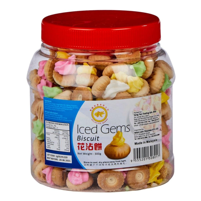 Goldfish Iced Gem Biscuit 300g