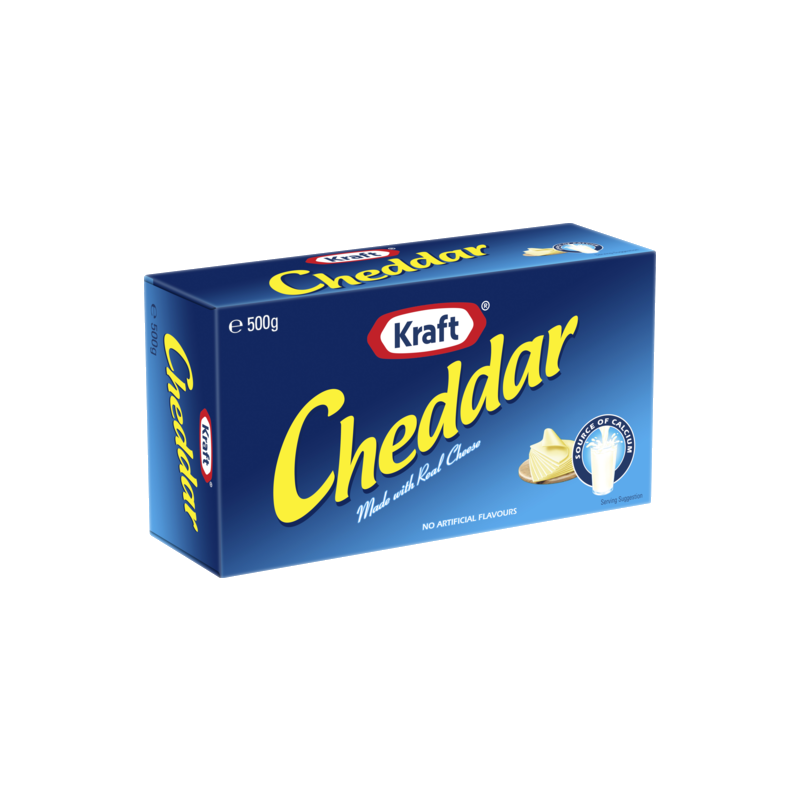 Kraft Cheddar Cheese 500g