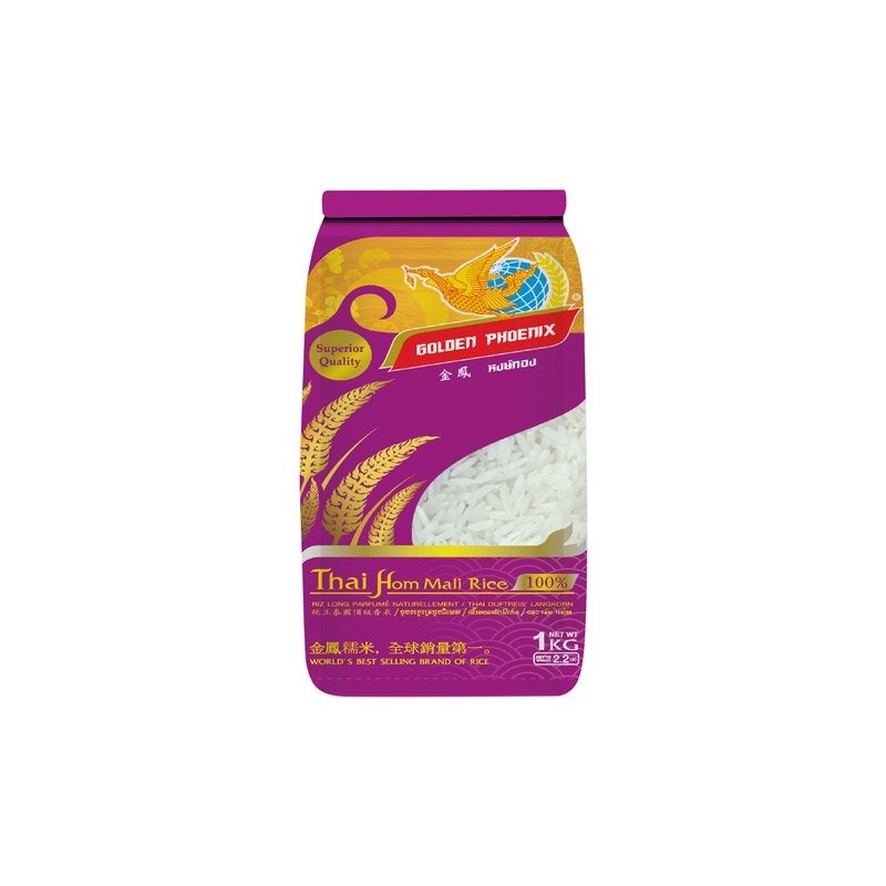 Golden Phoenix Jasmine Rice 1kg