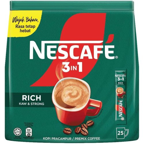 Nescafe 3In1 Rich & Strong 450g 25 Sticks