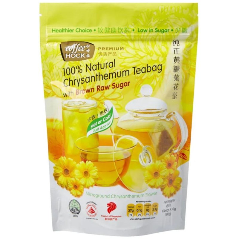 Coffee Hock 100% Natural Chrysanthemum Tea 10x10g