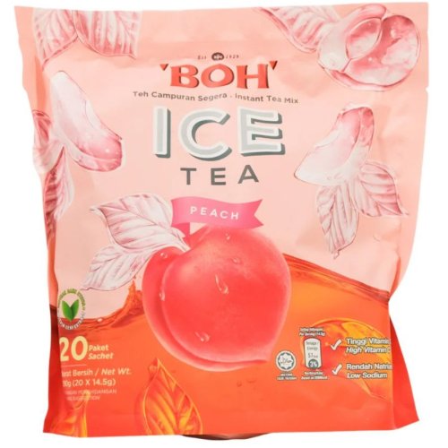 BOH Ice Tea-Peach 20x14.5g