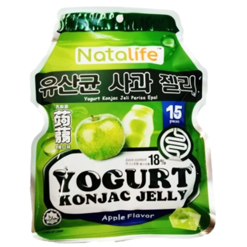 Natalife Yogurt Konjac Jelly Apple 300g
