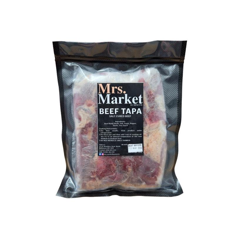 Mrs Market Beef Tapa