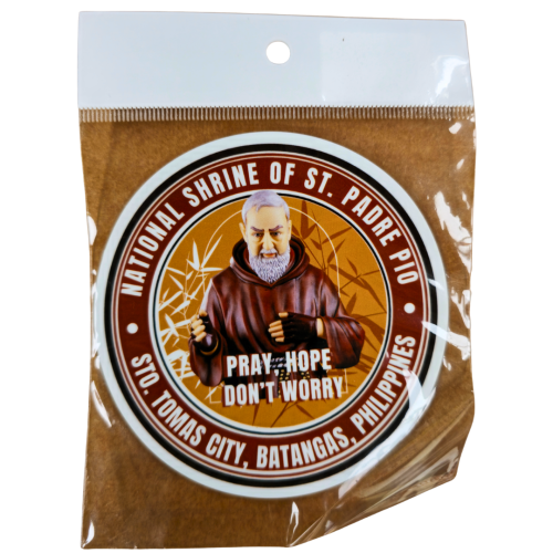 Padre Pio Car Sticker