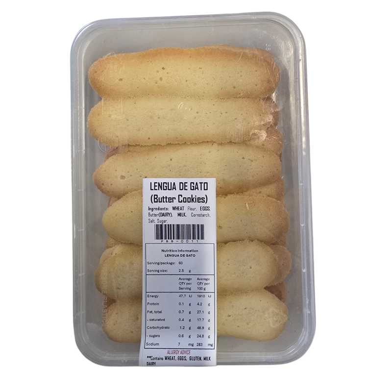 Pinoy Bits and Bites Lengua de Gato