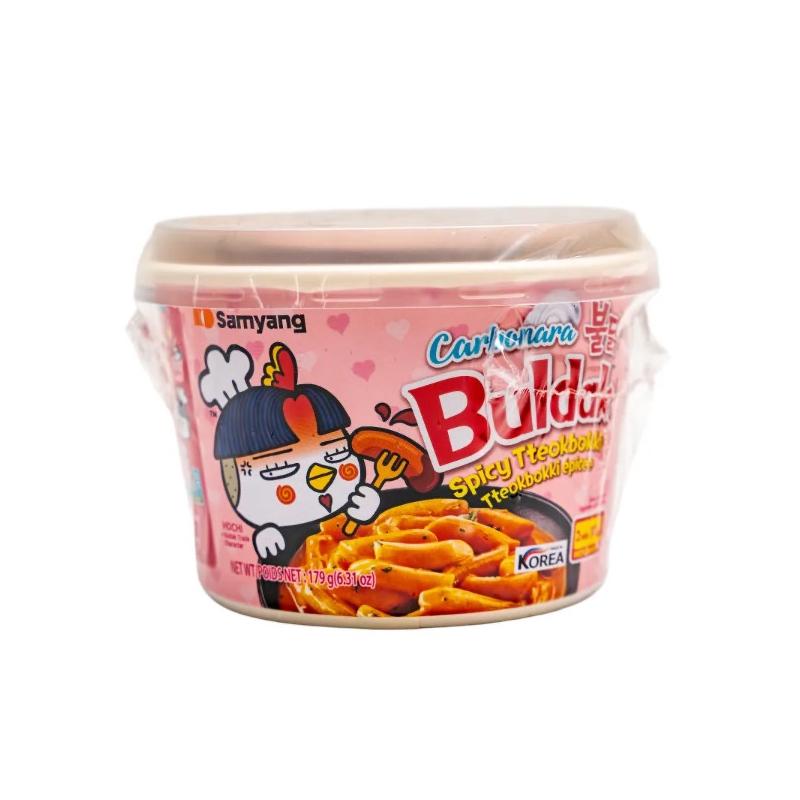 Buldak Spicy Topokki Carbonara 179g