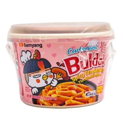 Buldak Spicy Topokki Carbonara 179g