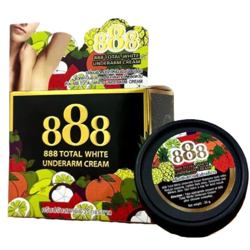 888 Total White Underarm Cream 35g