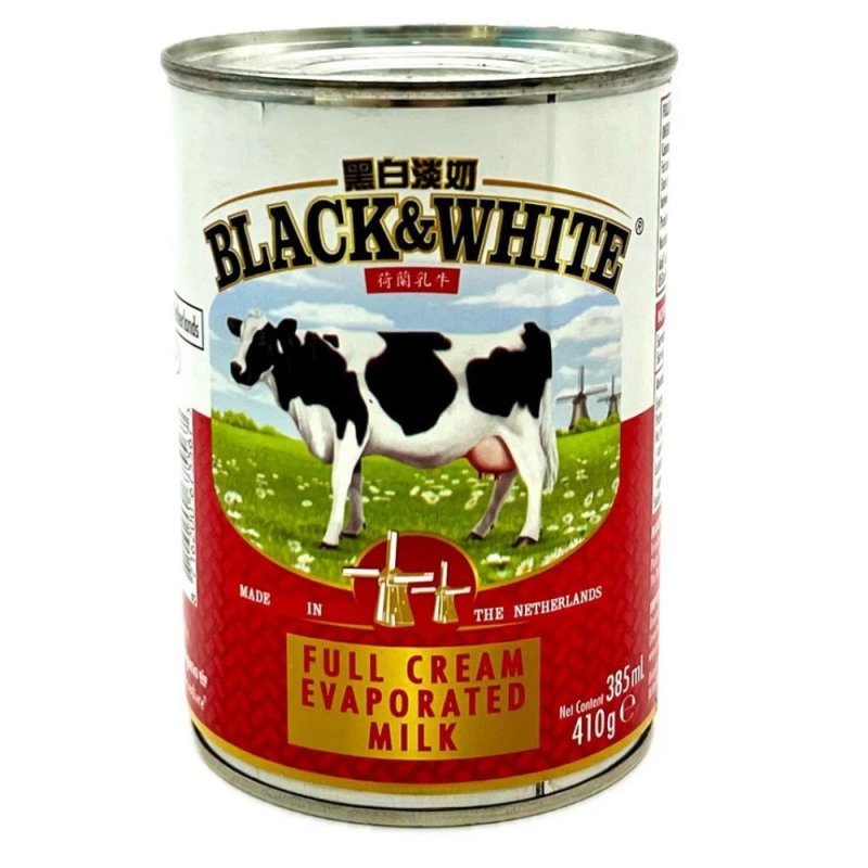 Black & White Evaporated Milk 410g