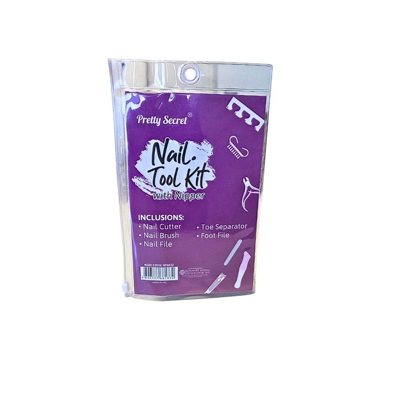 Pretty Secret Nail Tool Kit w/ Nipper