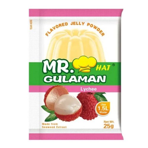 Mr Hat Gulaman Lychee 25g