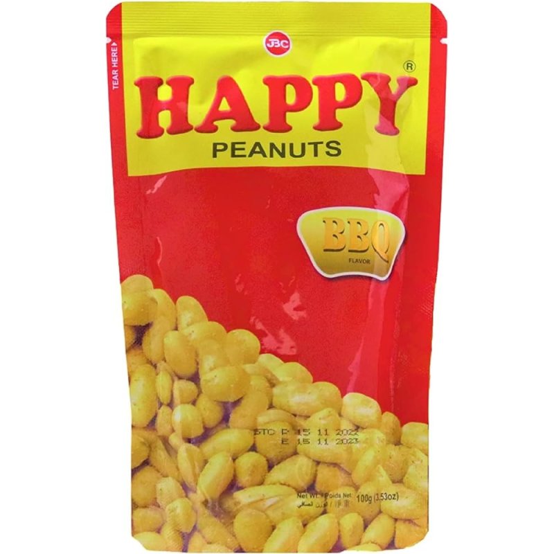 Happy Peanuts BBQ 100g