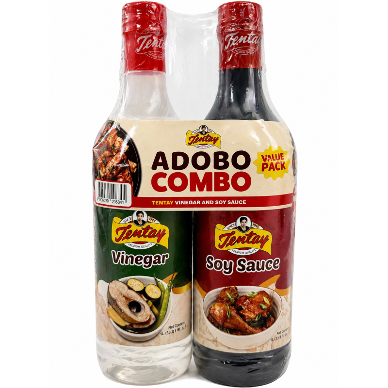 Tentay Adobo Duo Pack (1L Vinegar & 1L Soy Sauce)