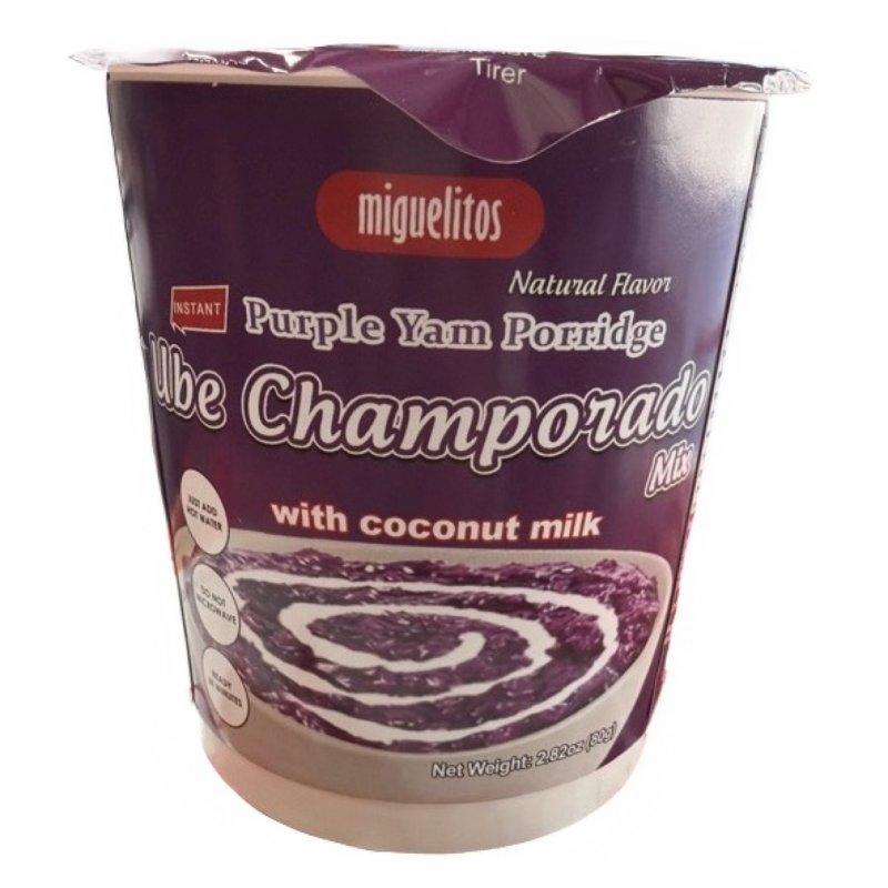 Miguelitos Ube Champorado Cup 80g