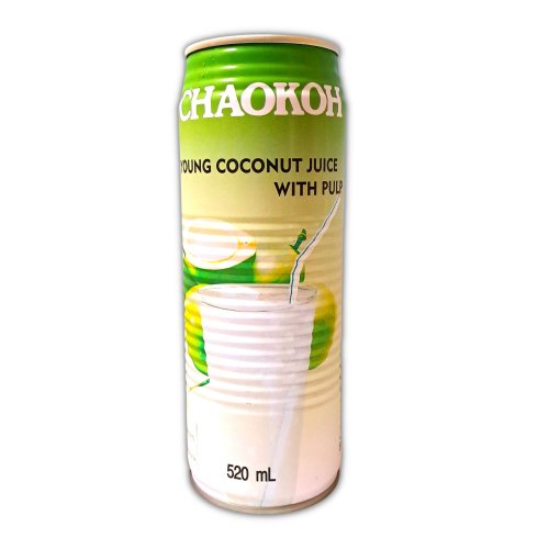 Chaokoh Coconut Juice with Pulp 520mL