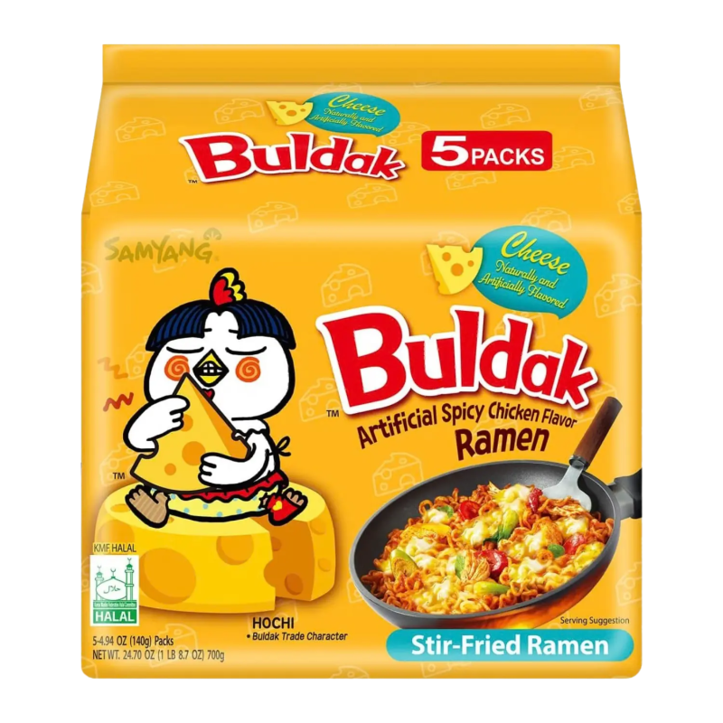 Samyang Buldak Hot Chicken Cheese 5pk