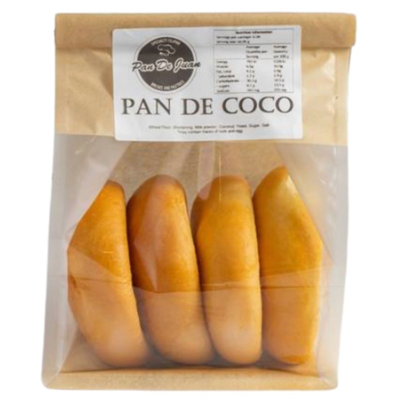 Pan De Juan Pan De Coco 4pcs