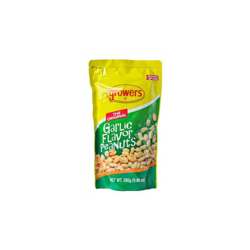 Growers Garlic Flavour Peanuts 280g