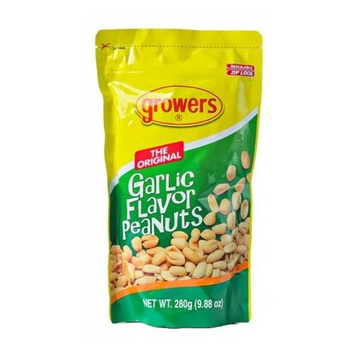 Growers Garlic Flavour Peanuts 280g