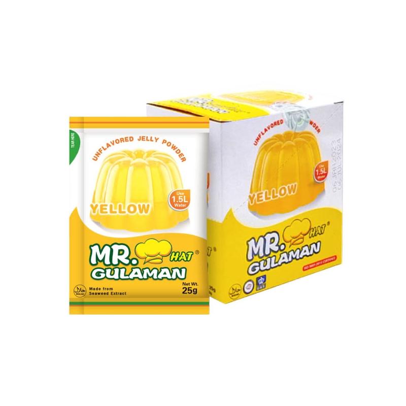 Mr Hat Gulaman Yellow 10X25g