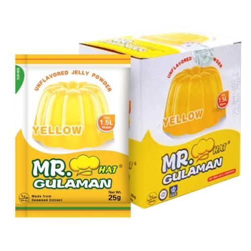 Mr Hat Gulaman Yellow 10X25g