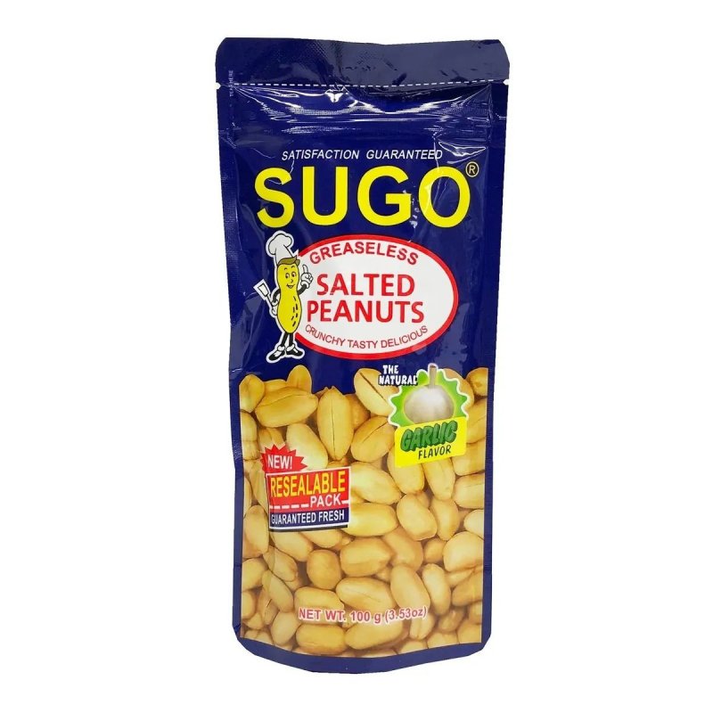 Sugo Greaseless Salted Peanuts 100g