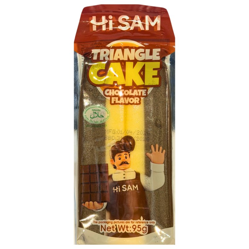 Hi Sam Triangle Chocolate Cake 95g