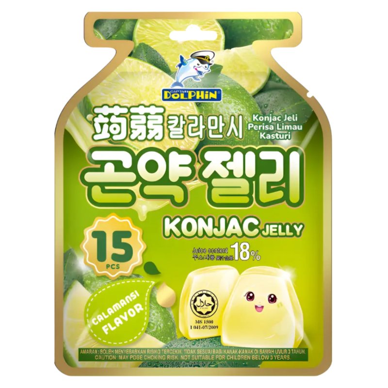 Dolphin Konjac Jelly Calamansi 300g