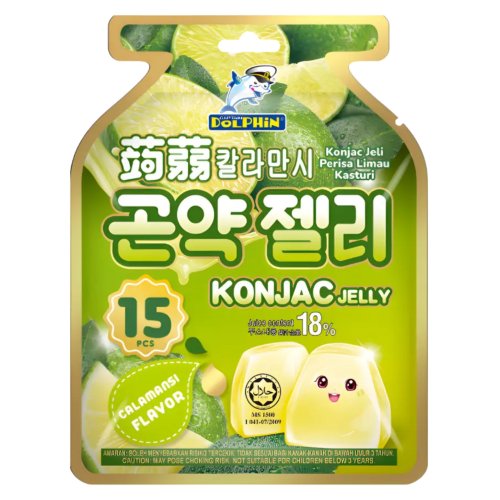 Dolphin Konjac Jelly Calamansi 300g